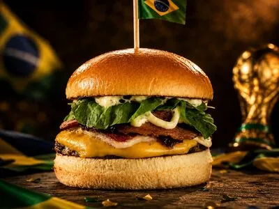 Neymar Júnior com queijo coalho